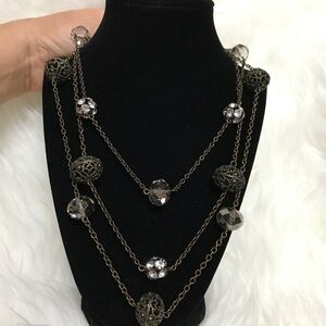Sweet Lola 3 Tiered Statement Necklace